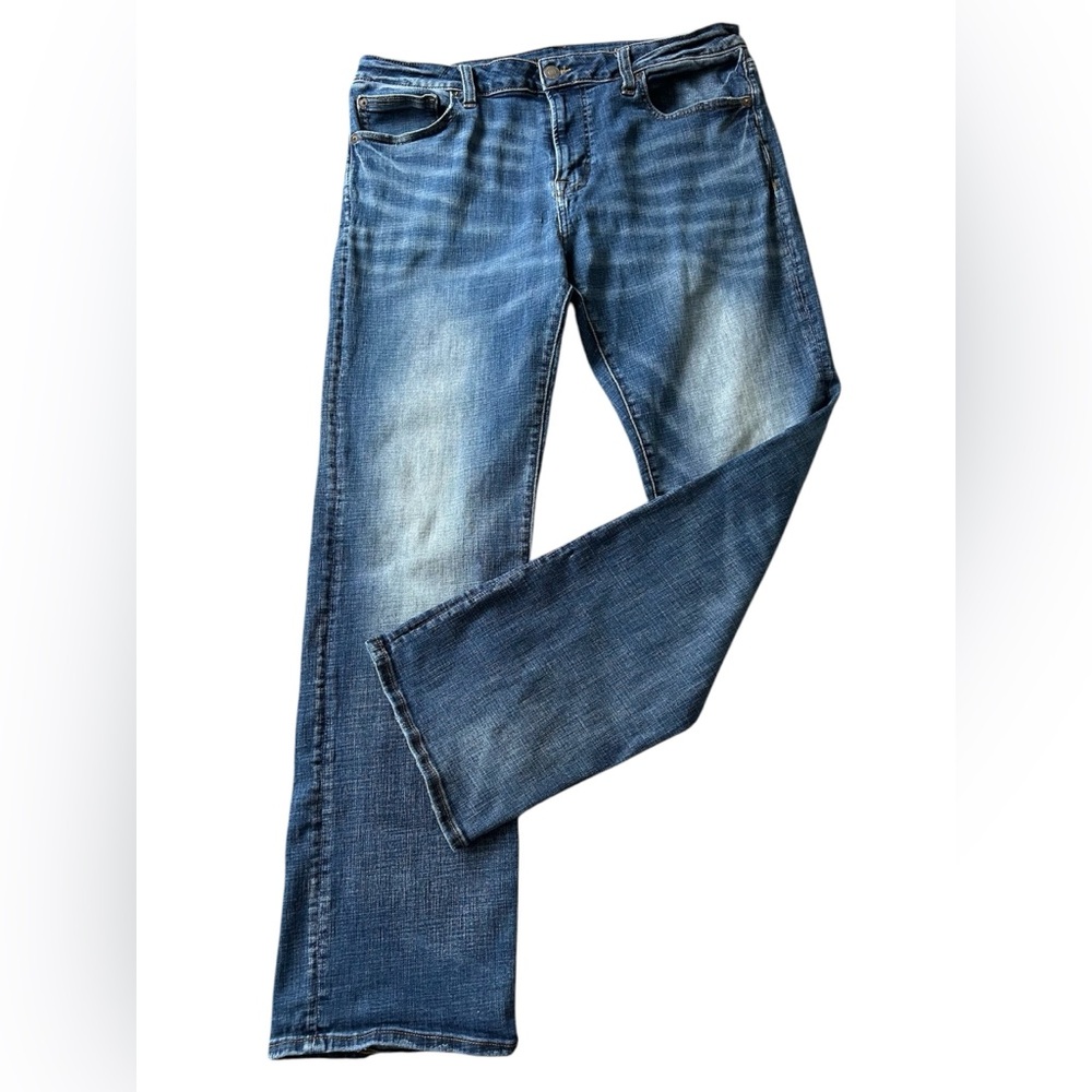American Eagle Next Level Flex Original Bootcut Denim Jeans Size 36 X 34 - Picture 5 of 13